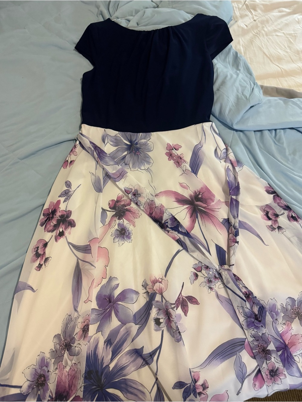 Nordstrom Floral Fit-and-Flare Dress